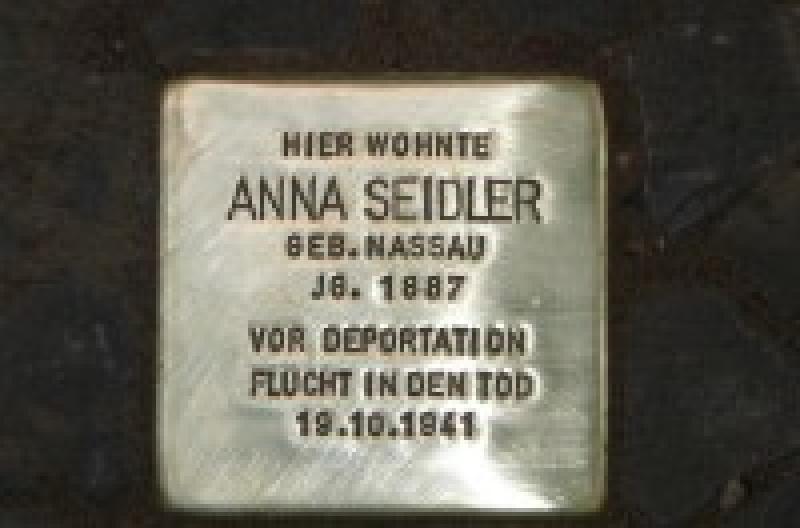 Foto: Initiative Stolpersteine Charlottenburg-Wilmersdorf