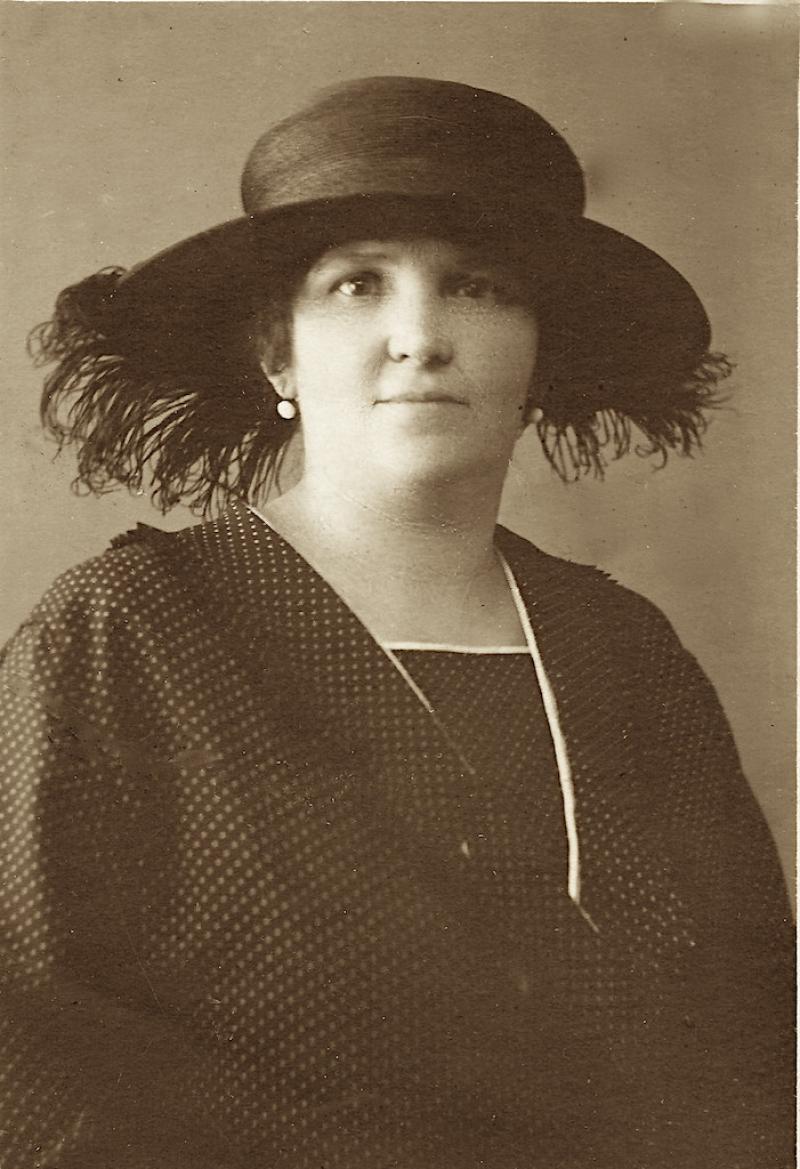 Bela Fani Spiegel, Hermann Spiegels Schwester. Foto privat