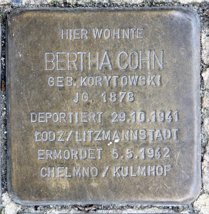 Bertha Cohn © OTFW