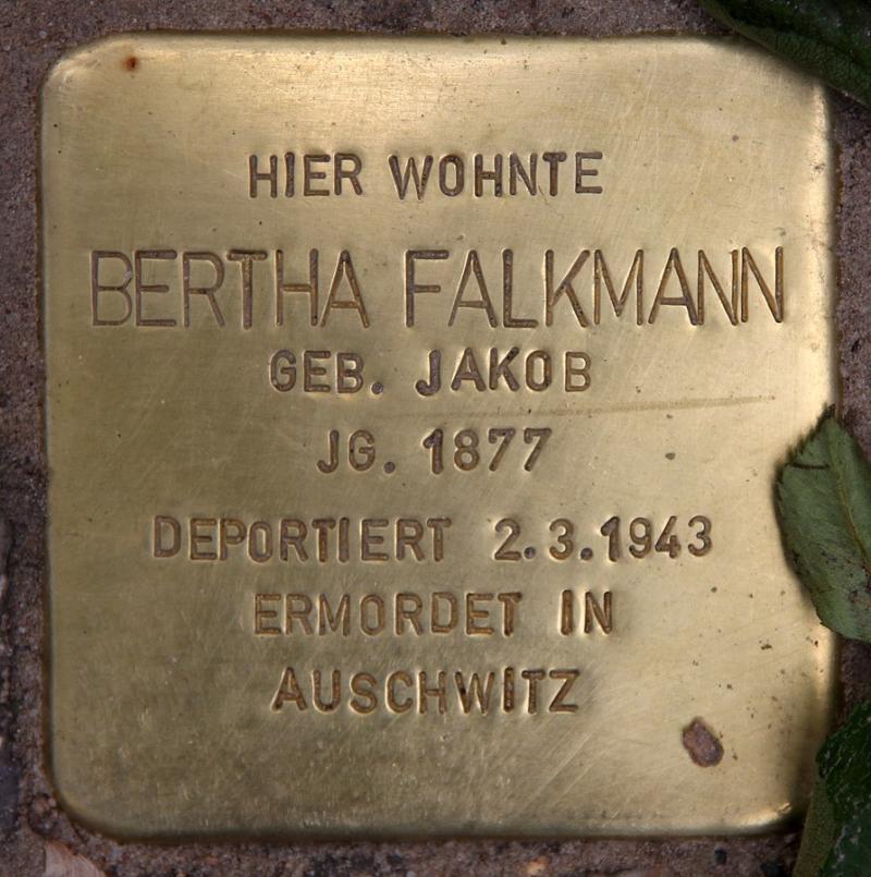 Bertha Falkmann © OTFW