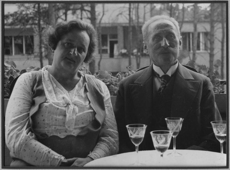 Hugo Bettmann mit seiner Frau Luise