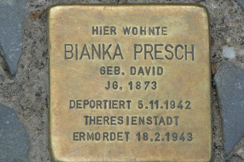 Foto: Initiative Stolpersteine Charlottenburg-Wilmersdorf