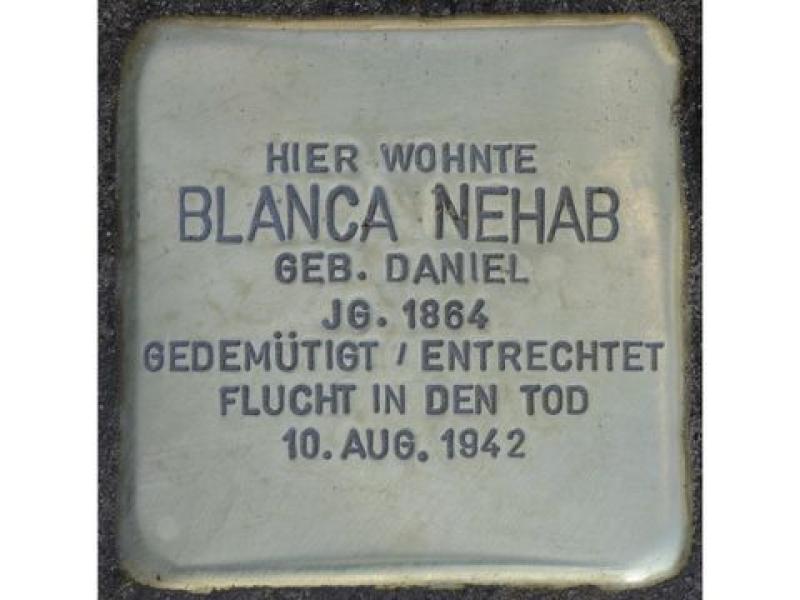 Stolperstein Blanca Nehab © H. J. Hupka