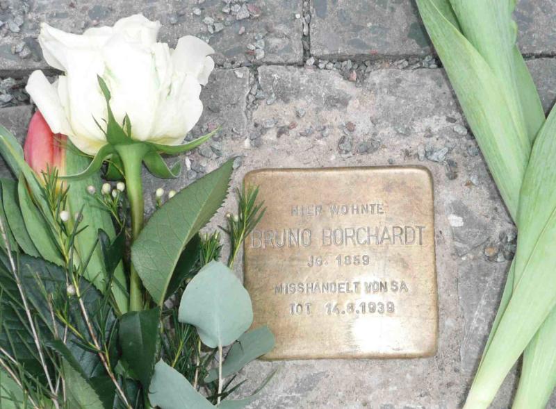Stolperstein für Bruno Borchardt