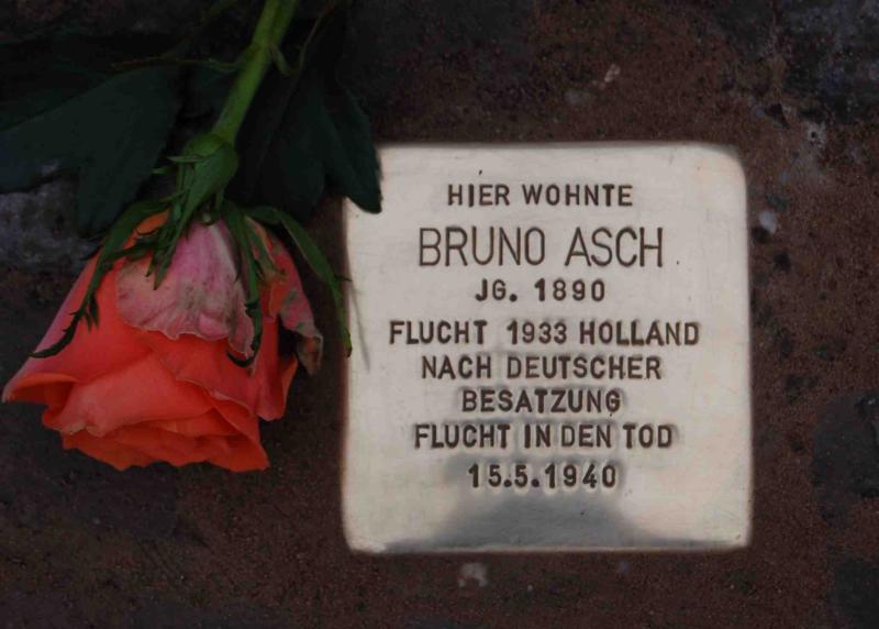 Stolperstein für Bruno Asch.