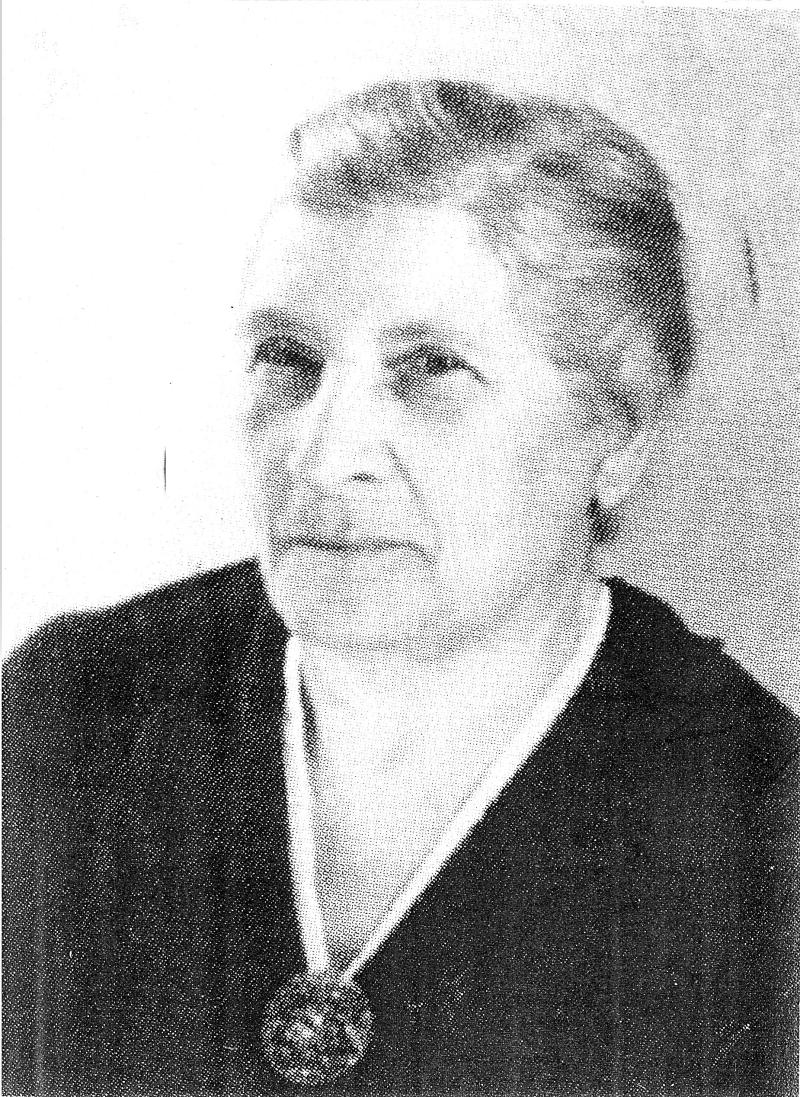 Cäcilie Oberländer. Copyright: Hanni Levy