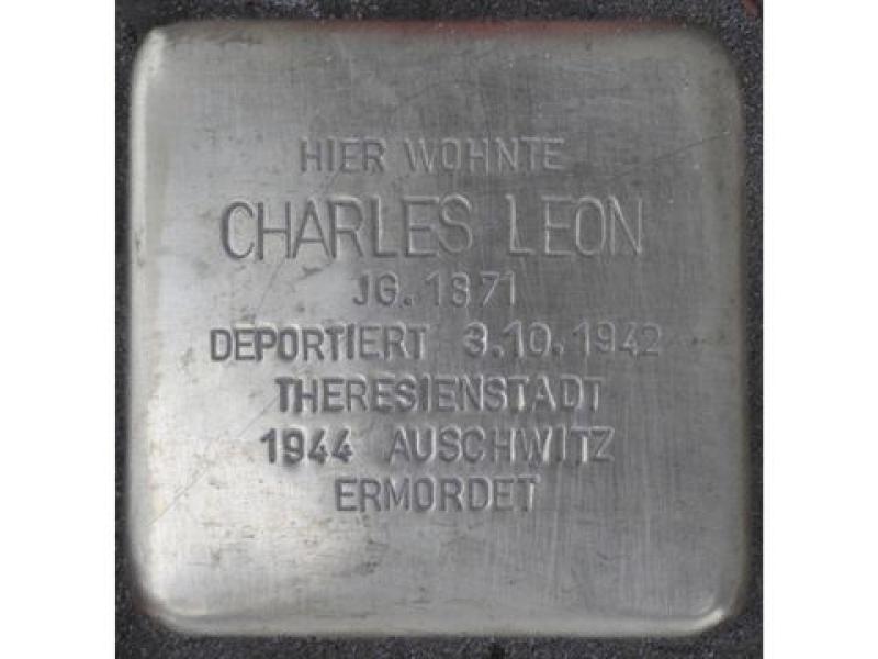 Stolperstein Charles Leon © H. J. Hupka