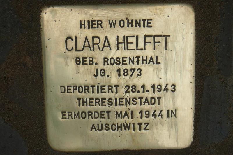 Foto: Initiative Stolpersteine Charlottenburg-Wilmersdorf