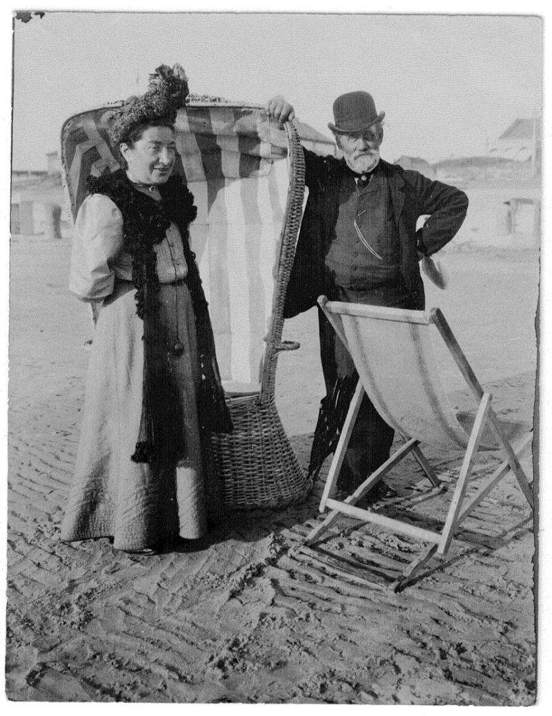 Clara und Max Nathan, August 1906, Eltern von Werner Nathan, Foto: Privatbesitz