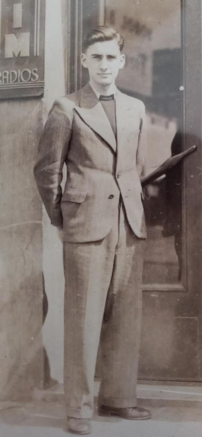 Allan Schwarz in New York, Foto: Familie Schwarz