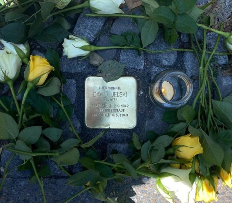 Stolperstein für David Jelski © D. Thünken-Klemperer
