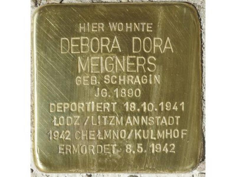 Stolperstein für Debora Dora Meigners