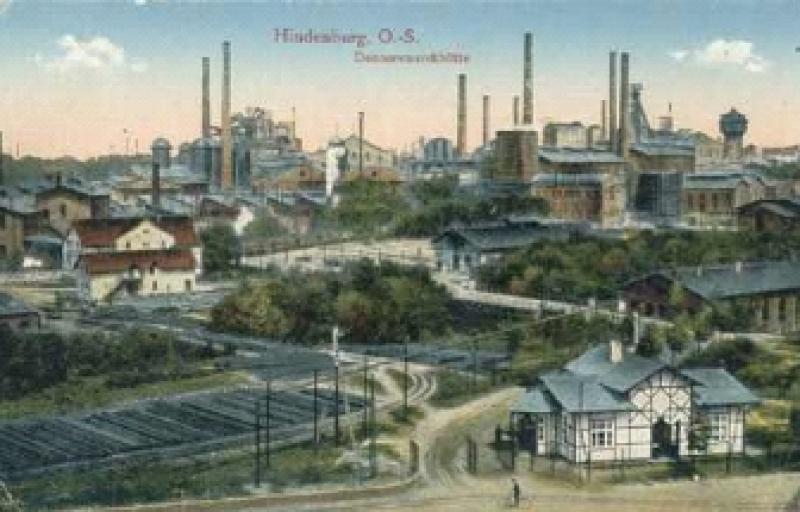 Die Donnersmarckhütte in Hindenburg, in der Edgar Wachsmann als Ingenieur tätig war. Bild: privat