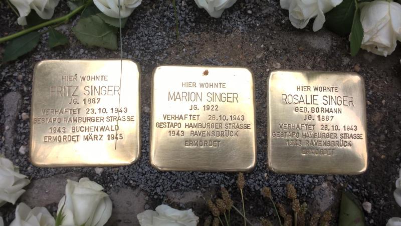 Stolpersteine Karl-Hofer-Straße-10 (Bild: Projekt Stolpersteine)