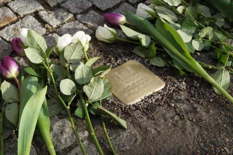 Stolperstein Siegfried Heumann © Museum Neukölln
