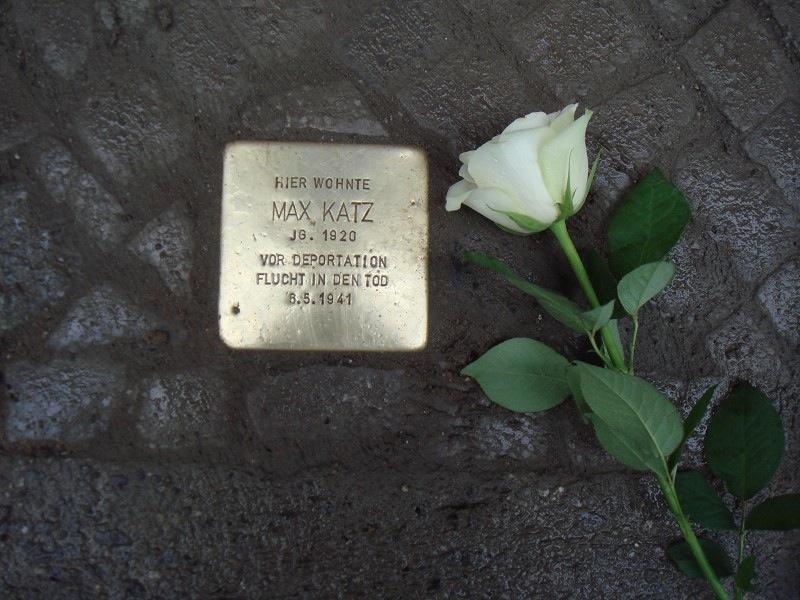 Stolperstein für Max Katz