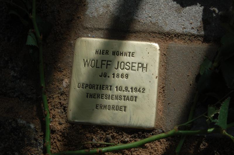 Stolperstein von Wolff Joseph
