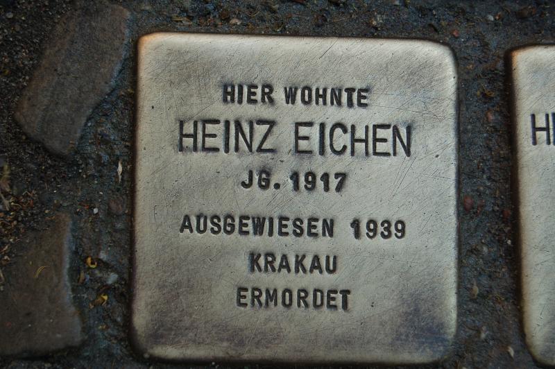Stolperstein von Heinz Eichen
