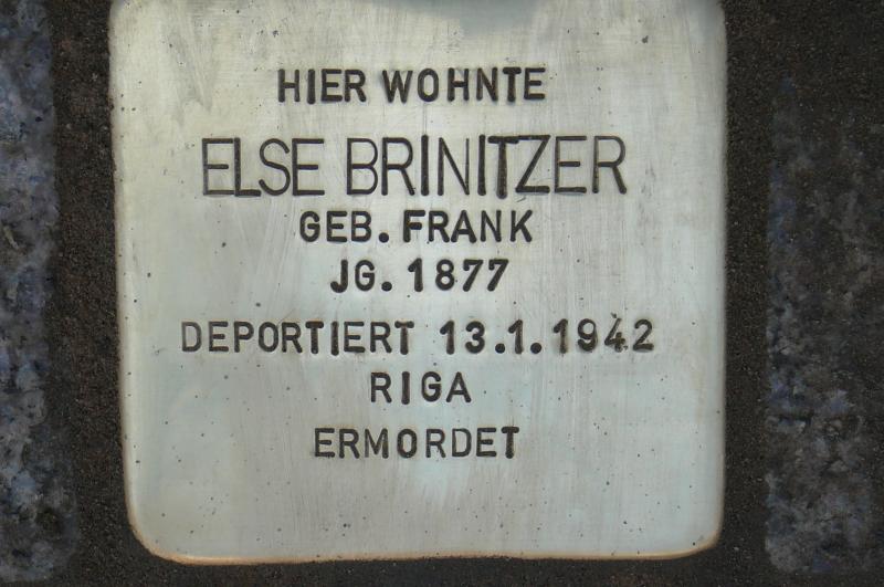Foto: Initiative Stolpersteine Charlottenburg-Wilmersdorf