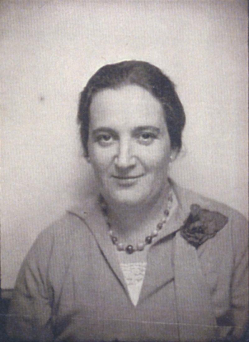 Edith Oppenheim 1934-1935. Copyright: Rose Marie Whalley
