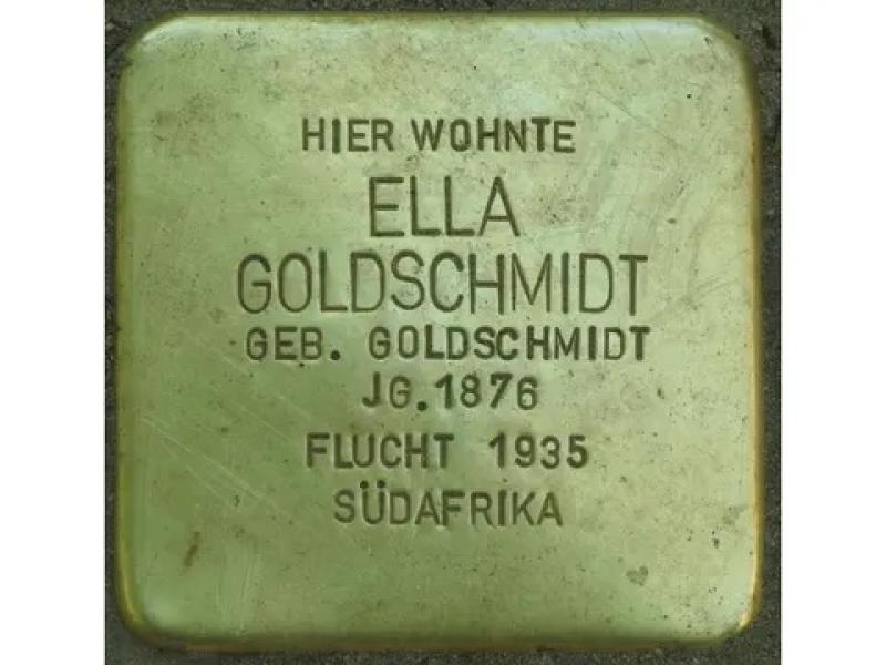 Stolperstein für Else Goldschmidt