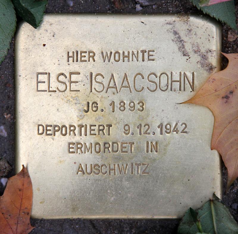 Else Isaacsohn © OTFW