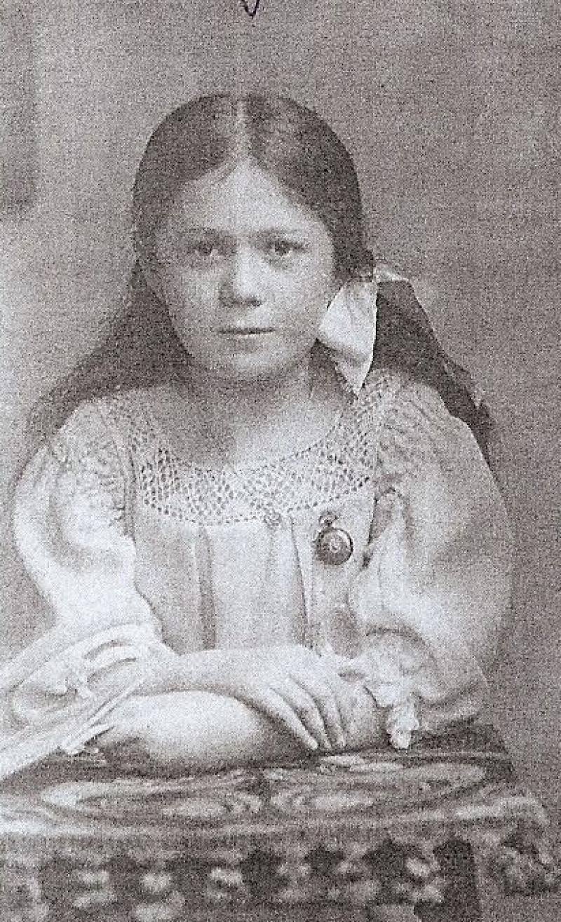 Fotografie von Else Magnus im Kindesalter