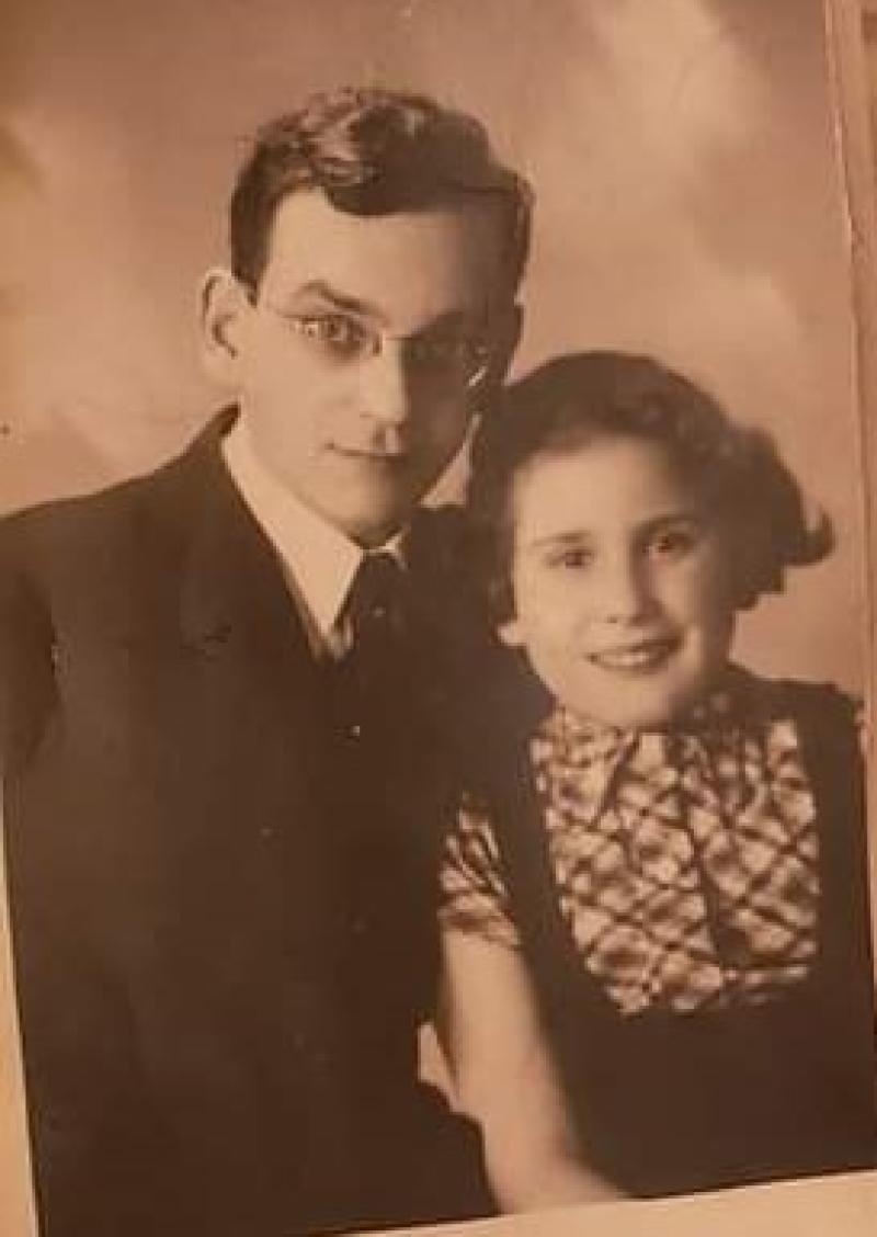 Erich Lublin und seine Tochter Marianne © Familienbesitz