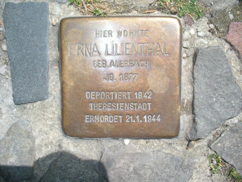 Foto:Initiative Stolpersteine Charlottenburg-Wilmersdorf