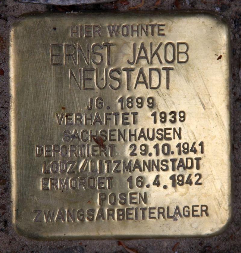 Ernst Jakob Neustadt © OTFW
