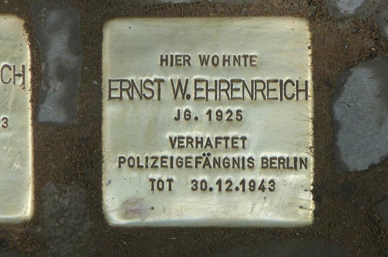 Foto: Initiative Stolpersteine Charlottenburg-Wilmersdorf