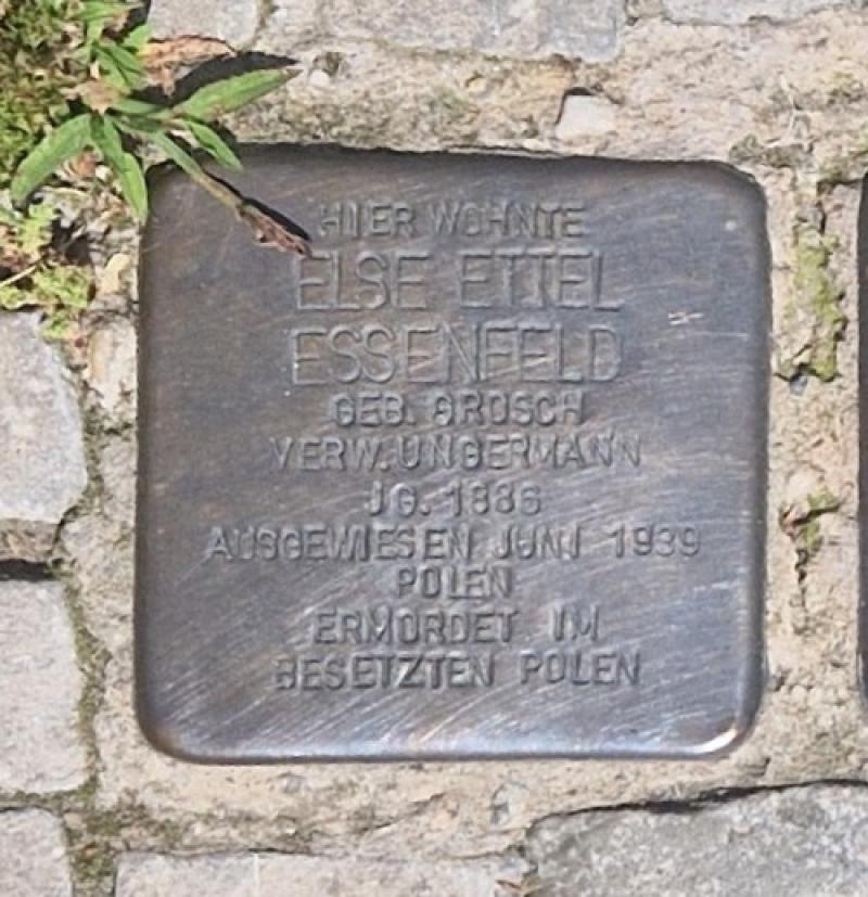Stolperstein für Else Essenfeld