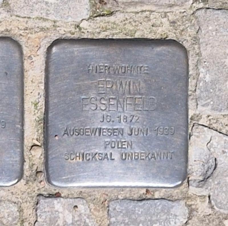 Stolperstein für Erwin Essenfeld