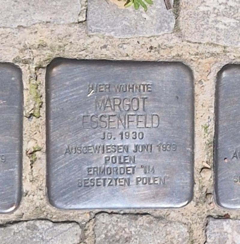 Stolperstein für Margot Essenfeld