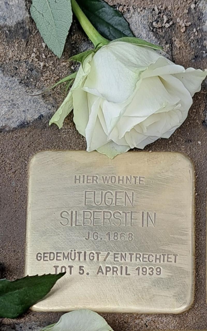 Stolperstein für Eugen Silberstein © P. Gutsche