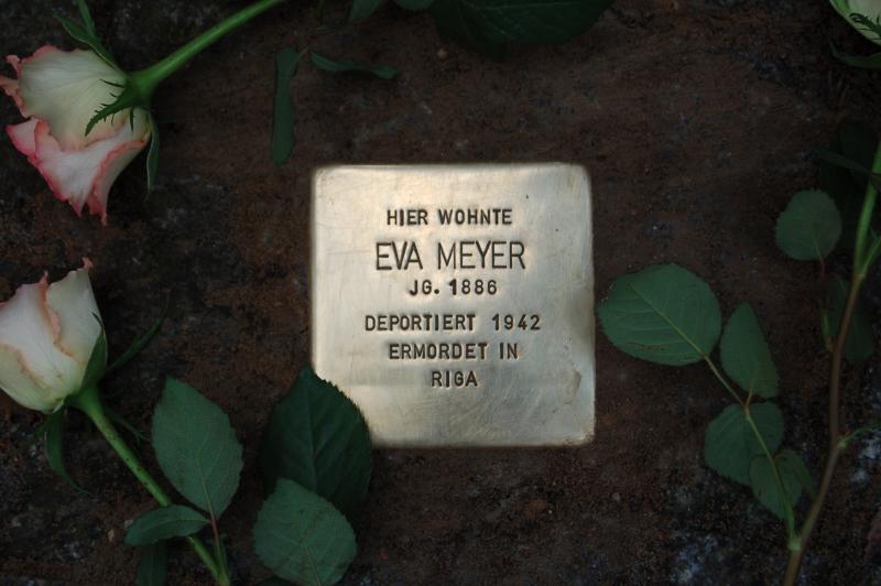 Stolperstein von Eva Meyer