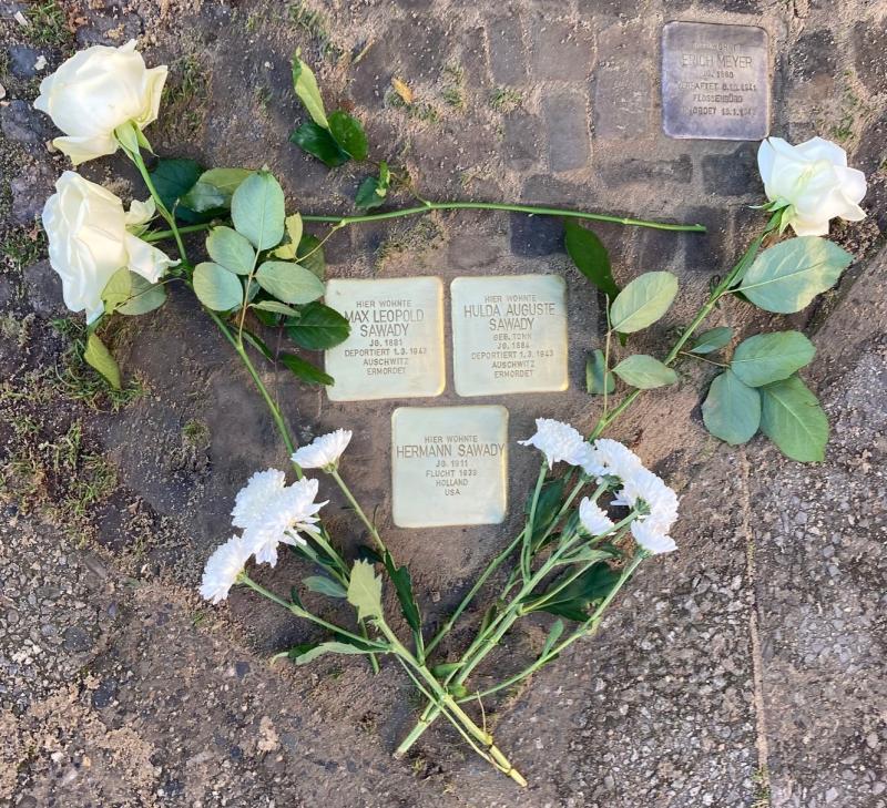Stolperstein Familie Sawady © Koordinierungsstelle Stolpersteine Berlin