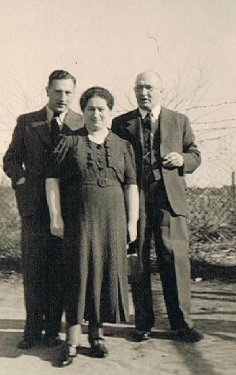 (v.l.n.r.) Hans Philipp Driesen, Selma Driesen, Sally Driesen Foto: aus Familienbesitz