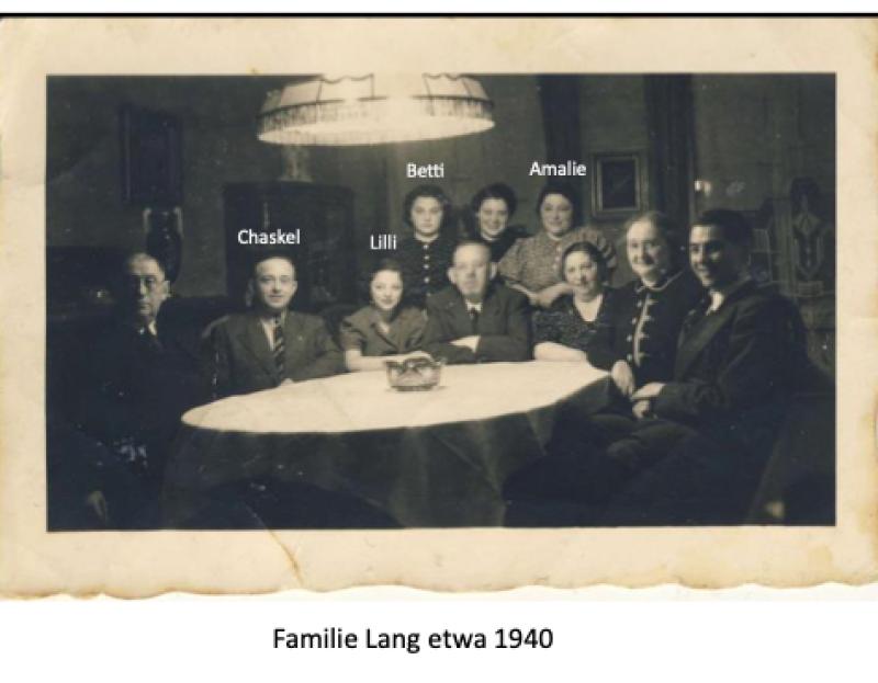 Familie Lang etwa 1940, Foto: Familienbesitz