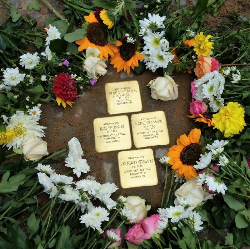 Stolpersteine Familie Neumann © Koordinierungsstelle Stolpersteine Berlin 