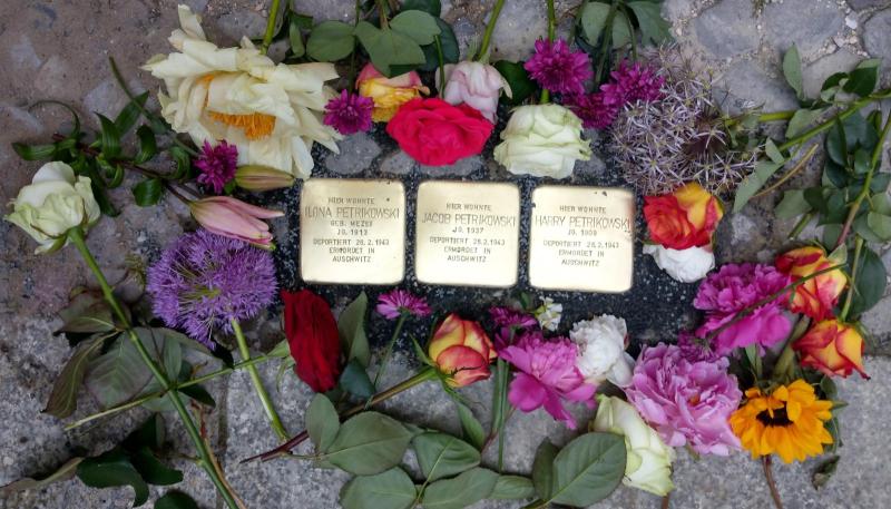 Stolpersteine Familie Petrikowski © Koordinierungsstelle Stolpersteine Berlin