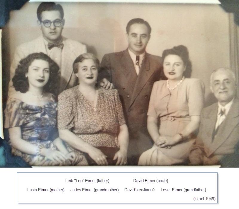 Familienphoto, 1949, Israel