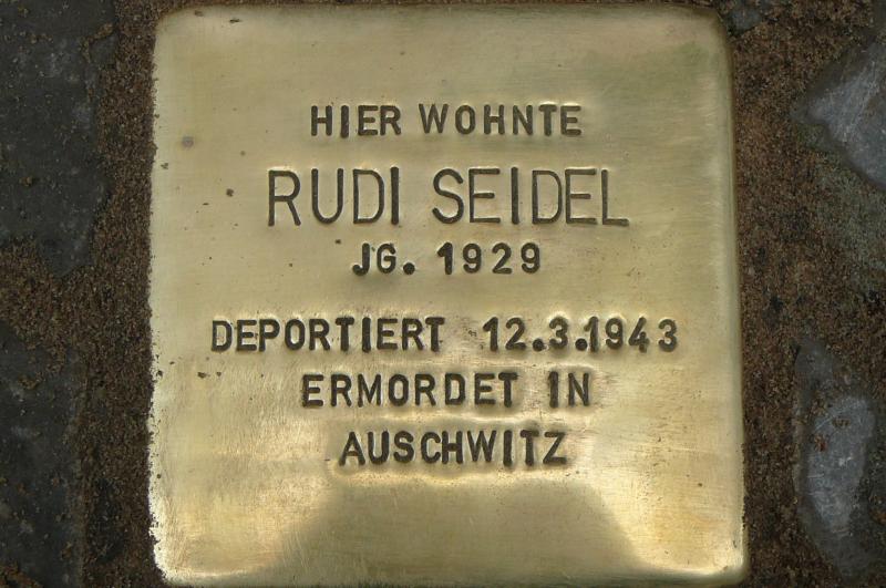 Foto: Initiative Stolpersteine Charlottenburg-Wilmersdorf