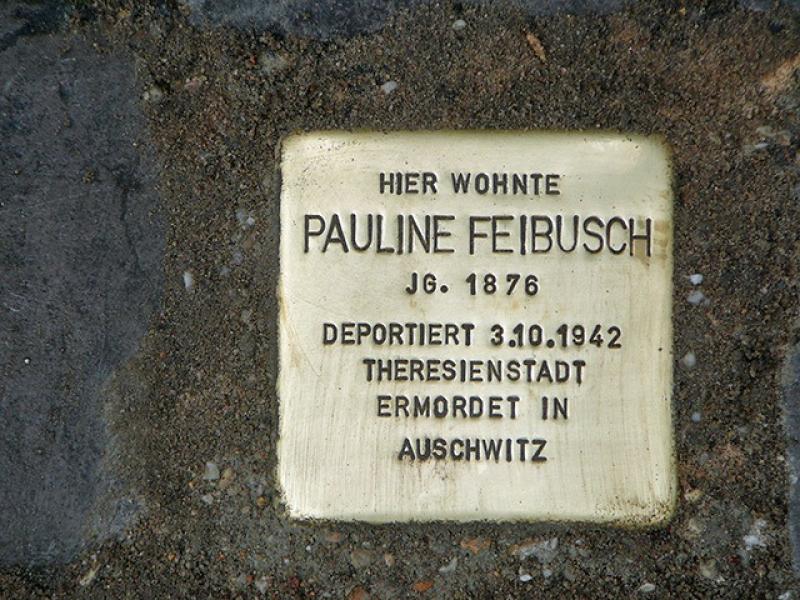 Foto: Initiative Stolpersteine Charlottenburg-Wilmersdorf