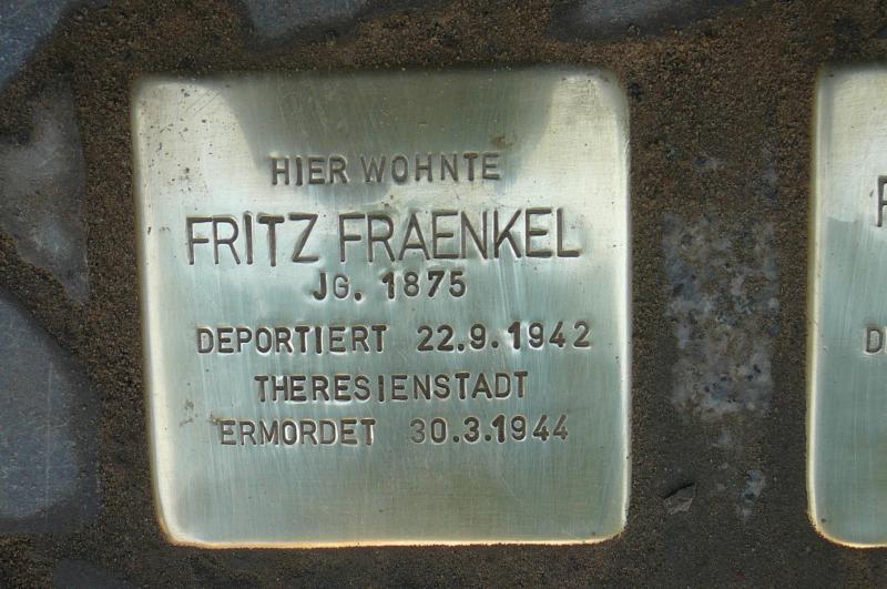 Foto:Initiative Stolpersteine Charlottenburg-Wilmersdorf