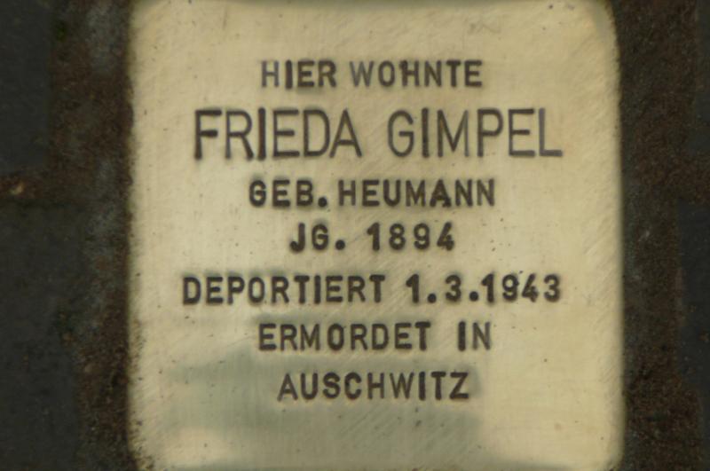 Foto:Initiative Stolpersteine Charlottenburg-Wilmersdorf