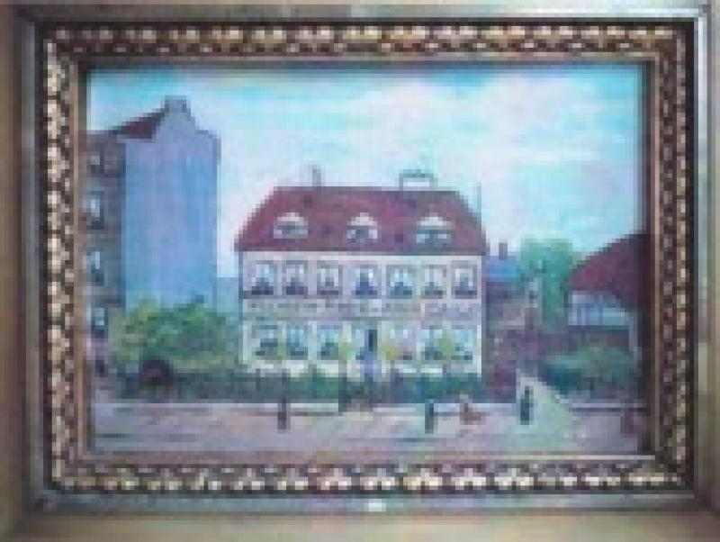 Fischbeinfabrik in der Chausseestr. 2, Foto: Familie Hallmann-Strauß