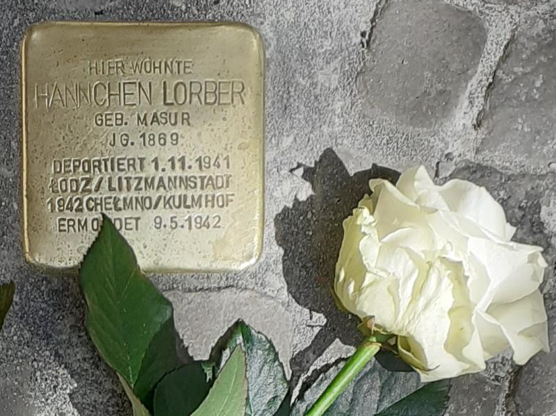 Stolperstein für Minna Korytowski © J. Ferchland