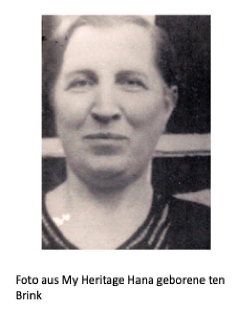 Thekla ten Brink (Foto: MyHeritage)