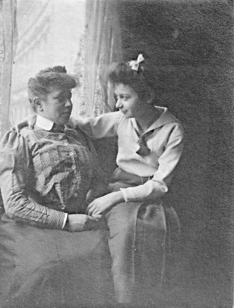 Marie und ihre Mutter Minna Bild: Familienbesitz